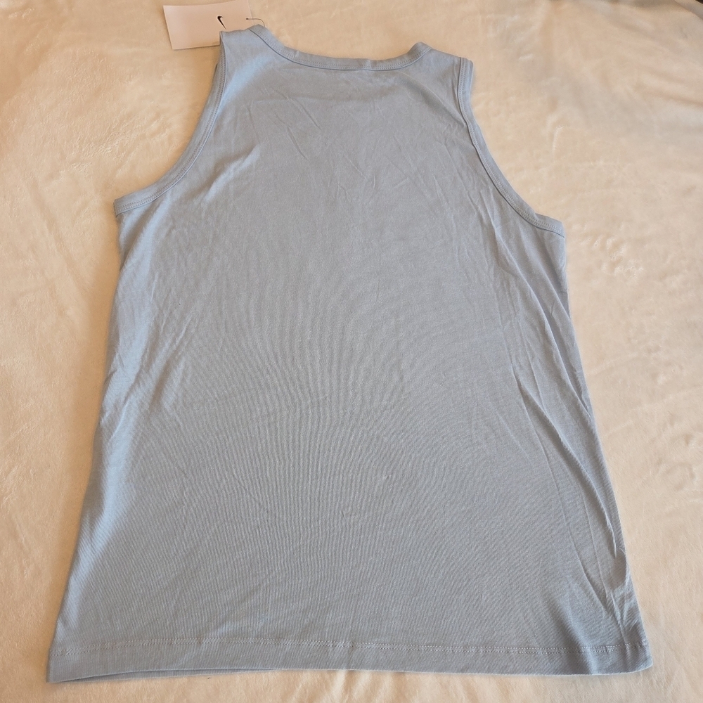 Nike Kids Sportswear Essential Tank Top Blue Size XL FV5325-440 New - Picture 7 of 9